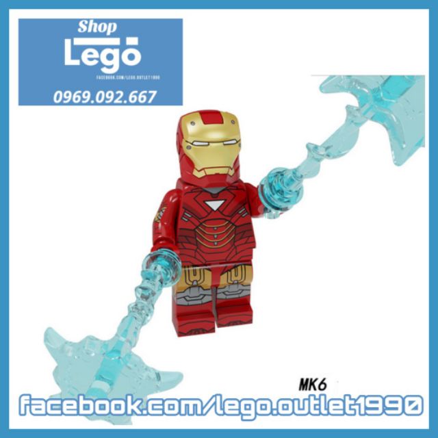 Xếp hình Người sắt Iron man Tuyển tập Lego MiniFigures Pogo PG8246