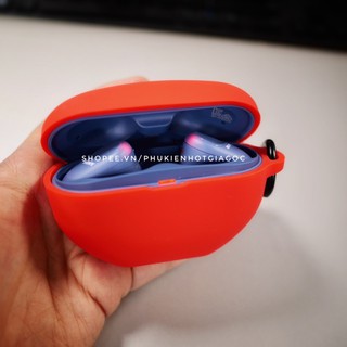 (Sẵn VN)(Có móc đeo) Silicon bảo vệ hộp sạc tai nghe Sony WF-1000XM3 / WF-SP800N - Bao silicon - Case bọc hộp sạc