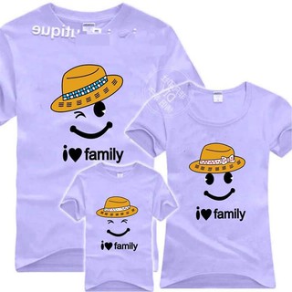 Áo gia đình I love family MI 04