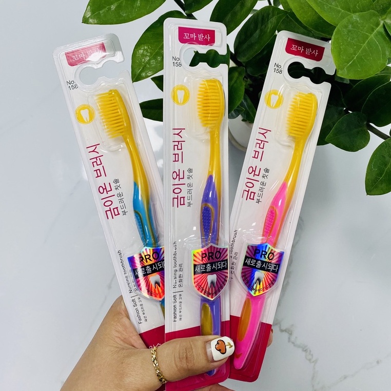 Bàn chải đánh răng siêu mềm, dành cho mẹ bầu, bé trai, bé gái, người lớn, bảo vệ răng lợi tốt hơn 88268