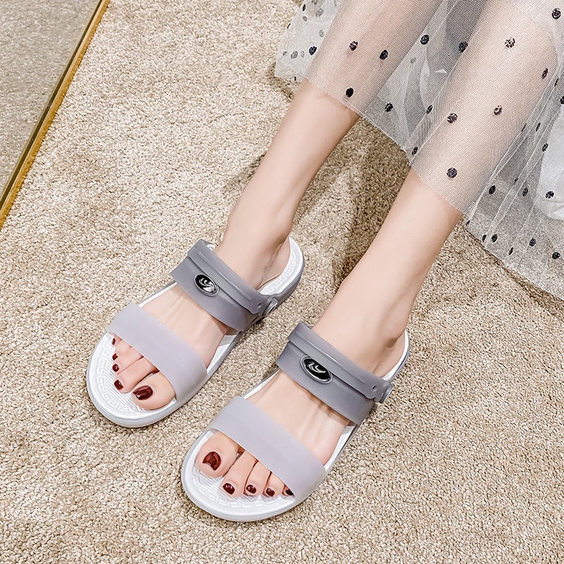 Dép Sandal Đế Dày Đục Lỗ Thời Trang Mùa Hè 2022 Cho Nữ