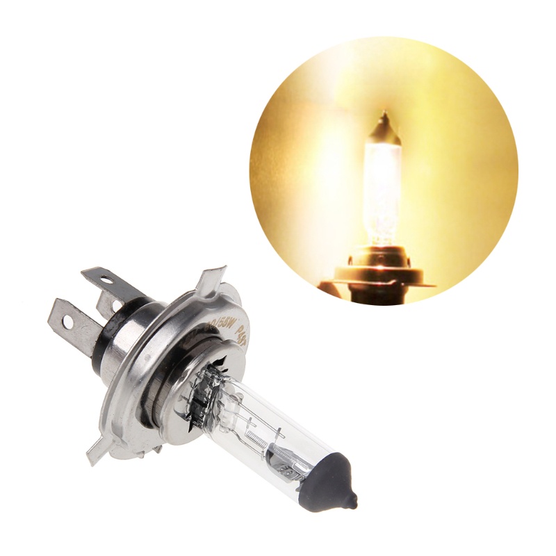 Đèn Pha LED H4 Mini 55W Không Dây Ánh Sáng Trắng Hi / Lo Cho Xe Hơi / Xe Máy