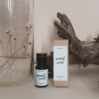 Tinh dầu gỗ đàn hương 10ml trầm lắng, an tuệ nguyên chất kèm thiệp xinh xinh - Liệu pháp mùi hương