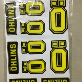 Decal 3 lớp ohlin chống thấm nước