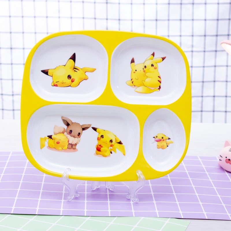 Khay nhựa Hello Kitty KT221 / Khay ăn dặm cho bé hình thú ngộ nghĩnh đáng yêu.