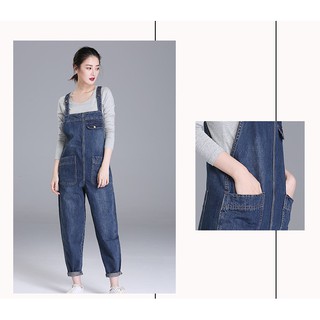 Quần yếm jean nữ size S-6XL