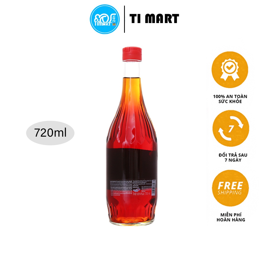 Nước mắm Chinsu cá cơm biển Đông chai 720ml