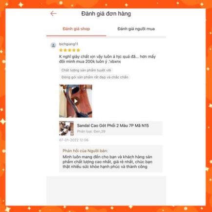 Sandal Cao Gót Phối 2 Màu 7P Mã M41 !!