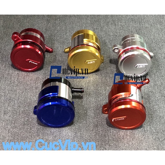 Bình Dầu AEM Full Nhôm CNC Cao Cấp Kèm Hình Thật