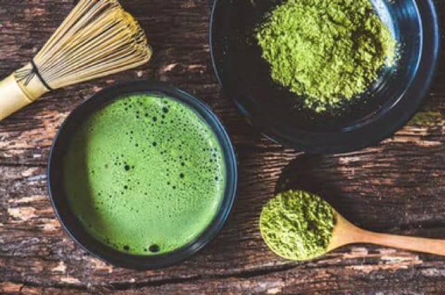 Matcha trà xanh Nhật Bản giúp sáng da , đẹp da , chống lão hoá tốt