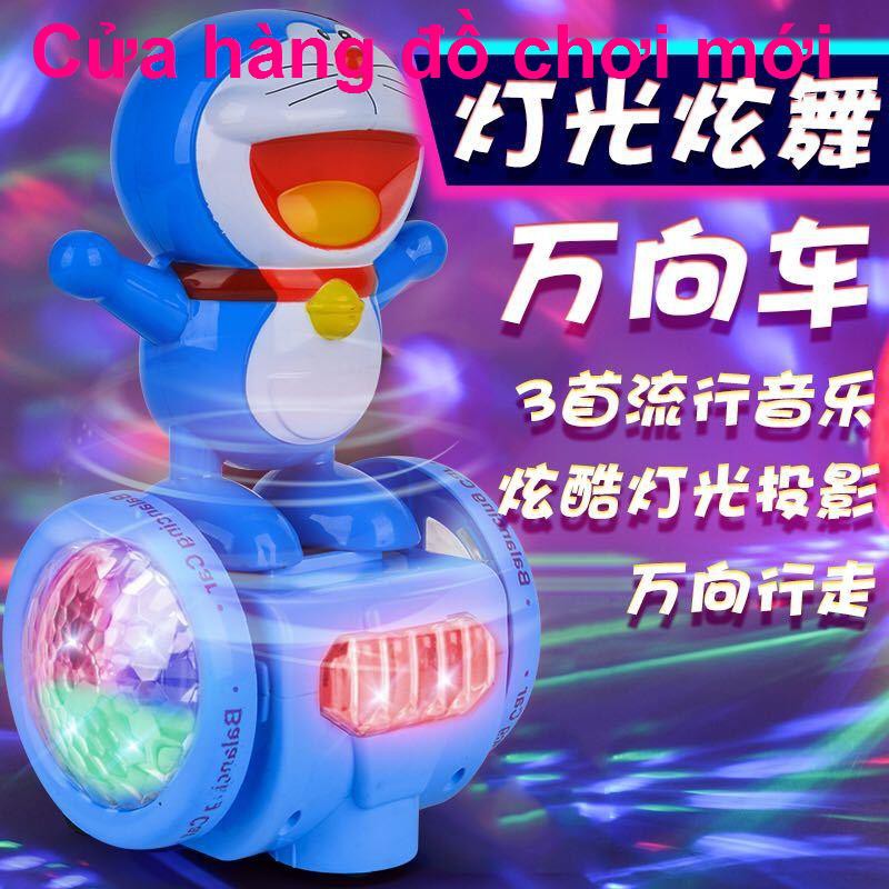 Đồ chơi Vibrato biết hát, tập đi, đèn xoay, xe đạp thăng bằng trẻ em 1-2-4 Tuổi, bé trai và bé gái Đồ chơi trẻ em