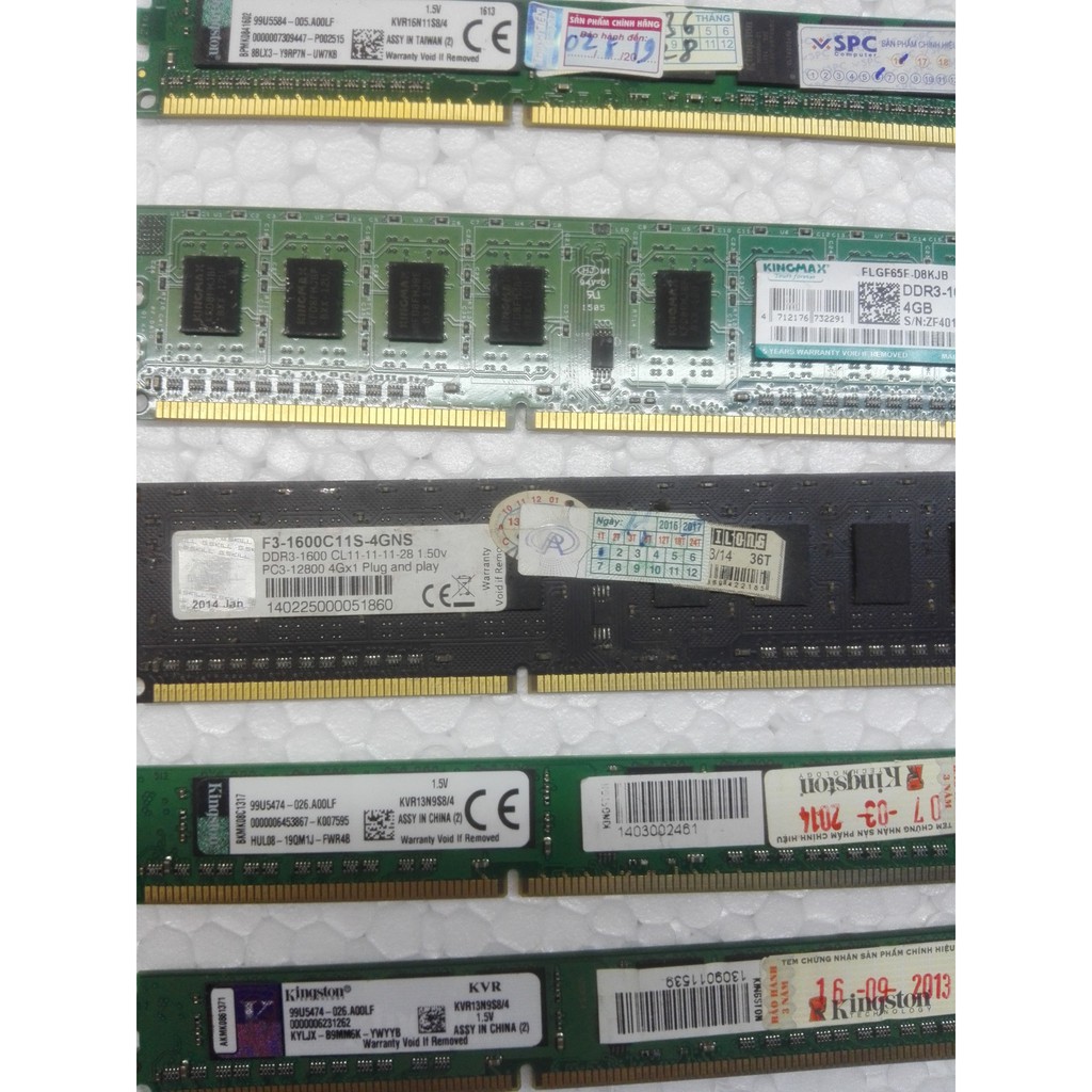 RAM 3 PC3L DDR3 4G Laptop hoặc PC