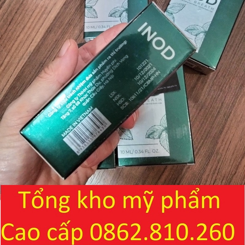 Tinh Dầu Răng Miệng Huyền Phi Inod Hết Hôi Miệng Nhiệt Miệng Sâu Răng Chảy Máu Chân Răng Viêm Họng Viêm Amidan Hiệu Quả