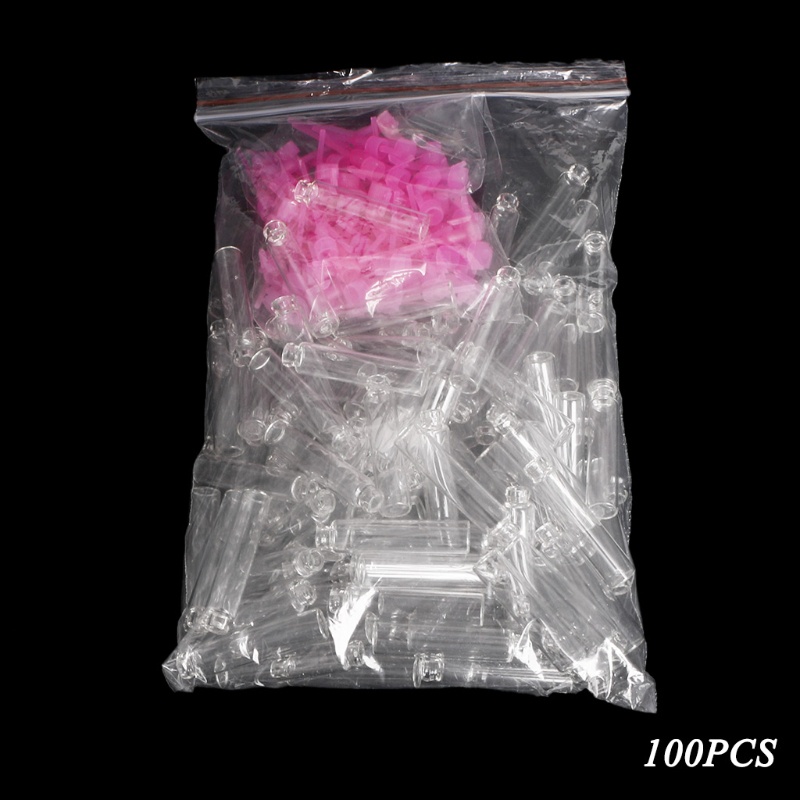 Set 100 Lọ Thủy Tinh Mini Đựng Mẫu Thử Mỹ Phẩm