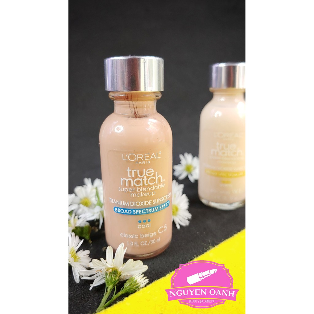 Kem nền L'Oréal True Match Super-Blendable Makeup Liquid Foundation SPF17 | BigBuy360 - bigbuy360.vn