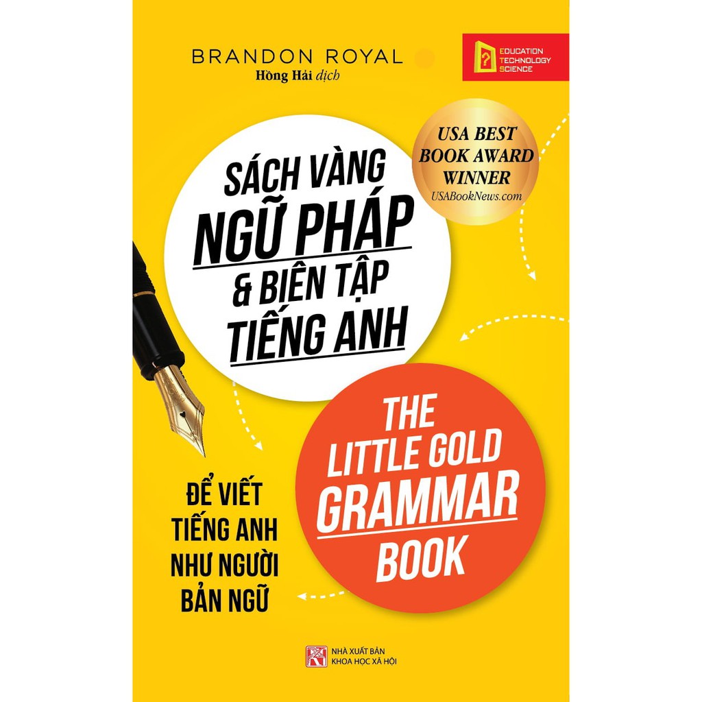 Sách - Sách vàng ngữ pháp & biên tập tiếng Anh | BigBuy360 - bigbuy360.vn