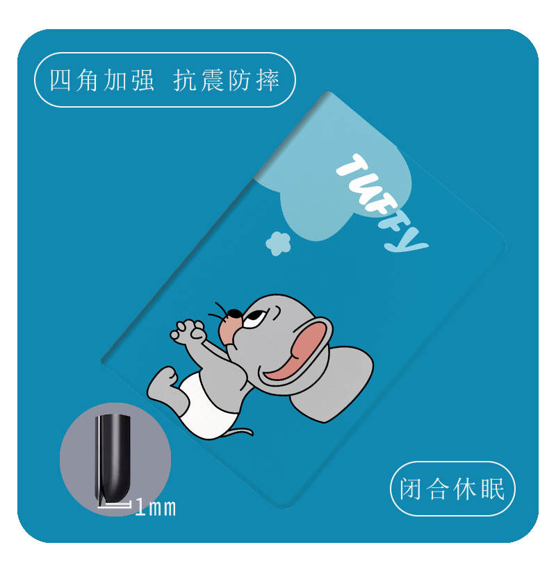 Bao Da Máy Tính Bảng Hình Chuột Cho Apple Ipad Air Pro 7.9 9.7 10.5 10.2 11 "inch Mini 1 / 2 / 34 / 5 2017 / 2018 / 2019 / 2020 Ốp