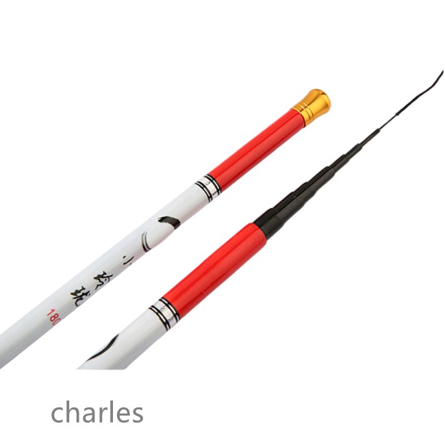 100%Chính hãng!!Cần câu cá 19 đoạn bằng sợi carbon siêu nhẹ tiện dụng