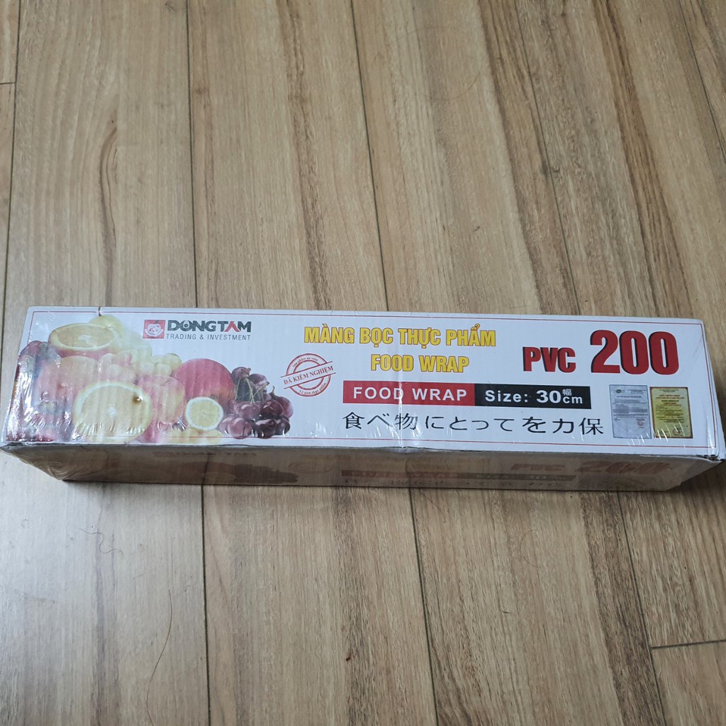 [ BAO GIÁ TOÀN QUỐC ] Màng Bọc Thực Phẩm 30cm Siêu Dai Tiện Dụng Foodwrap 200