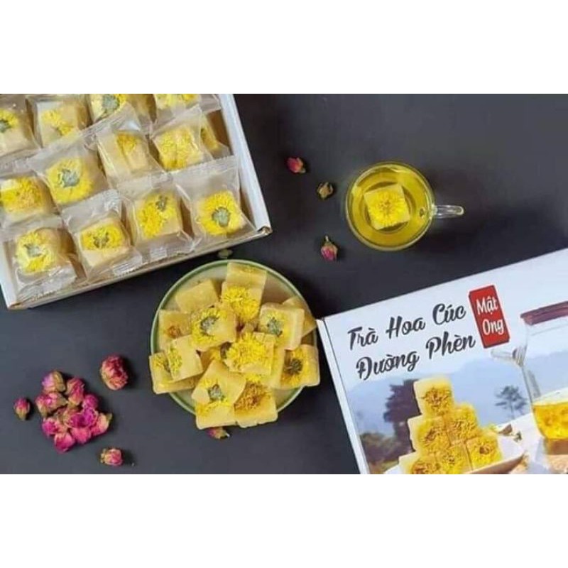 TRÀ HOA CÚC ĐƯỜNG PHÈN MẬT ONG Thơm Ngon Thanh Mát