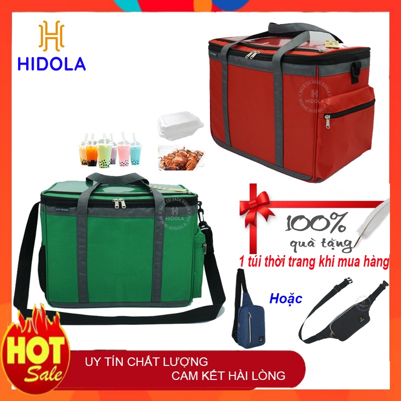 TÚI GIỮ NHIỆT GIAO HÀNG HIDOLA 7039 ( 30 lít) 40*30*26CM