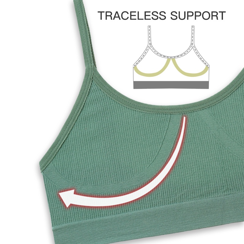 Áo ngực ECMLN không gọng không lộ viền hở lưng quyến rũ dành cho nữ