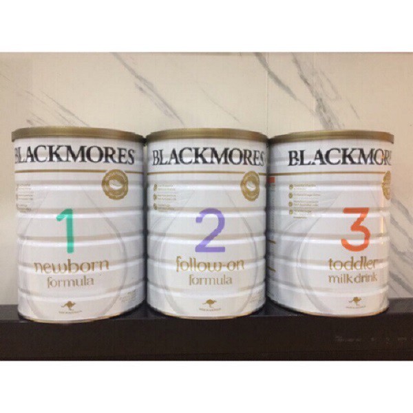 Sữa Blackmores của Úc số 2,3 mẫu mới 900g date 8/2021