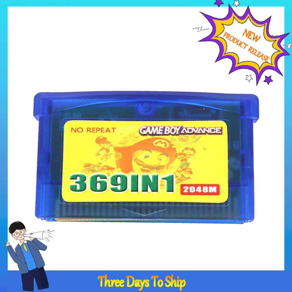 Băng Chơi Game Doh 369 Trong 1 Cho Gameboy Advance