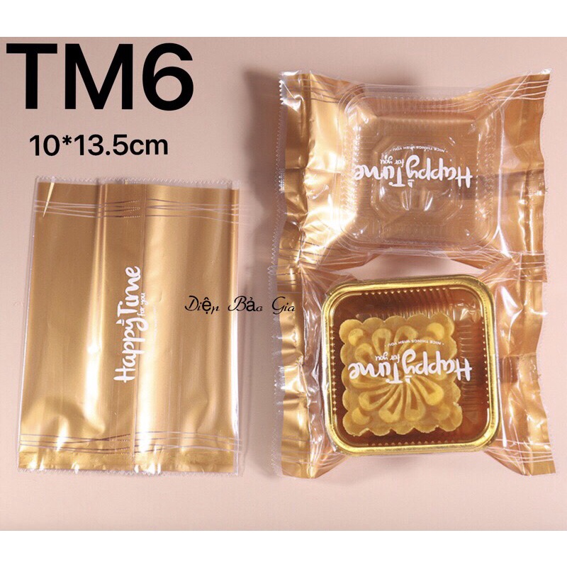 10 bộ khay túi đựng bánh trung thu 65-85g