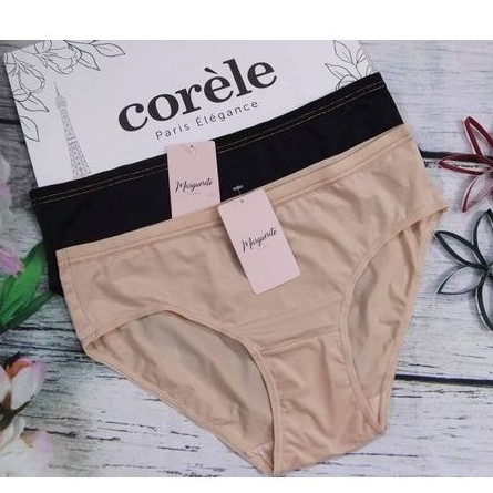 Quần lót nữ Marguerite Paris 03138 lưng vừa dáng tam giác, chất liệu vải thun lạnh mềm mịn mát, thoáng khí