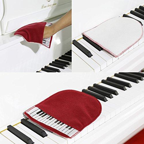 Khăn Lau Đàn Siêu Mềm, Siêu Sạch, Thiết Kế Độc Đáo Hình Bàn Phím Piano