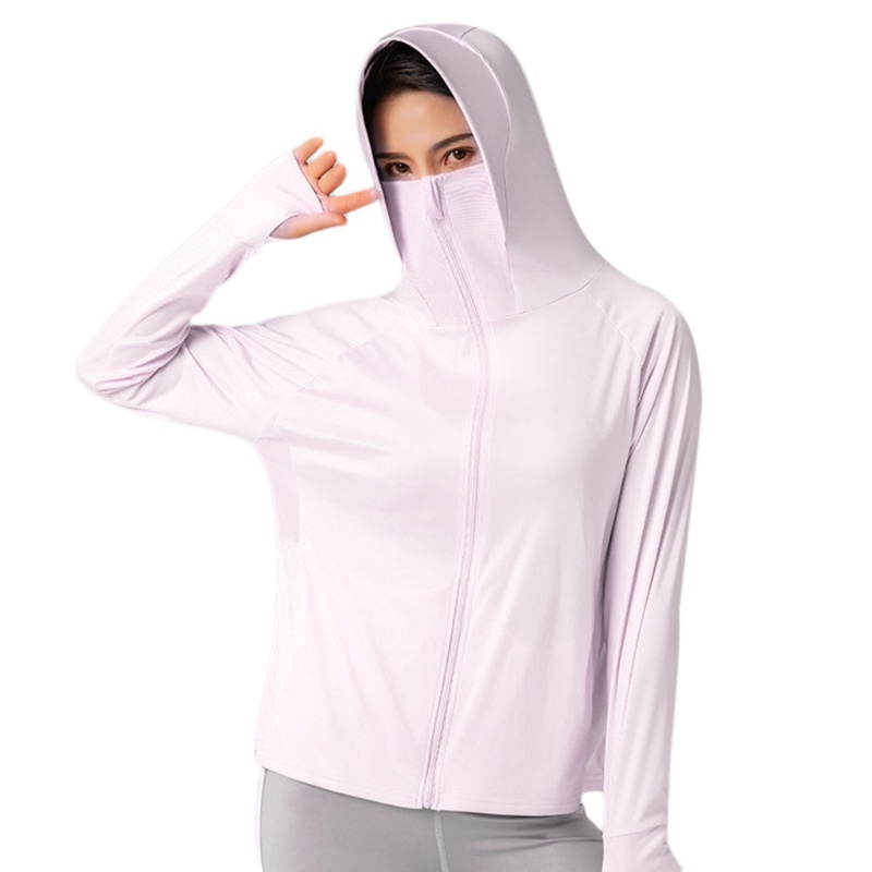 Áo Khoác Thể Thao Tay Dài Có Khóa Kéo Thời Trang Mùa Hè Cho Nữ