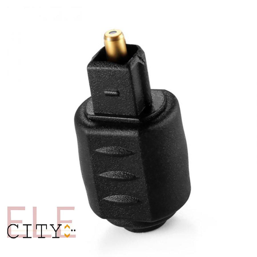 107ele Optical Audio Adapter 3.5mm Female Jack Plug To Digital Toslink