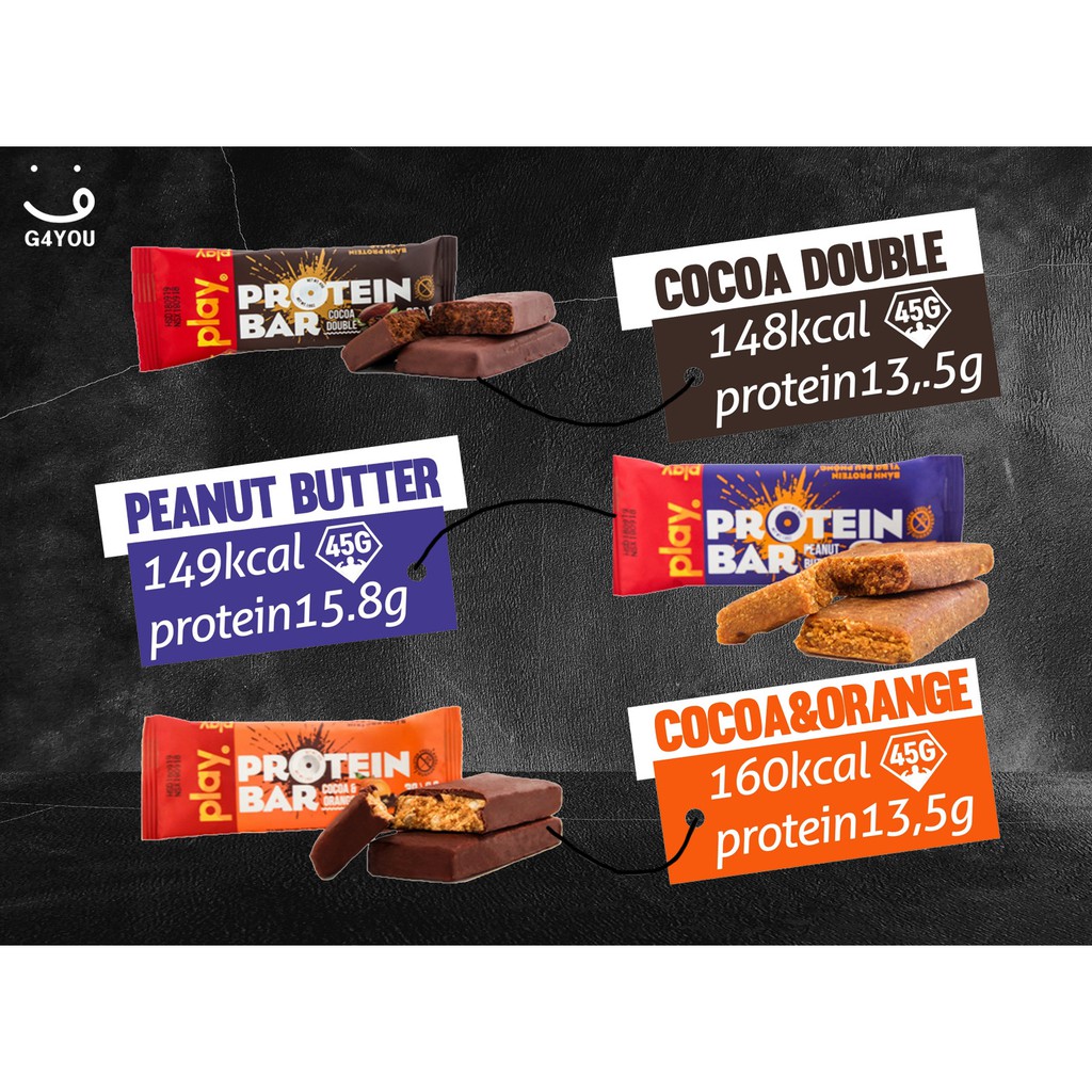 Thanh Năng Lượng Protein Bar Play 45G