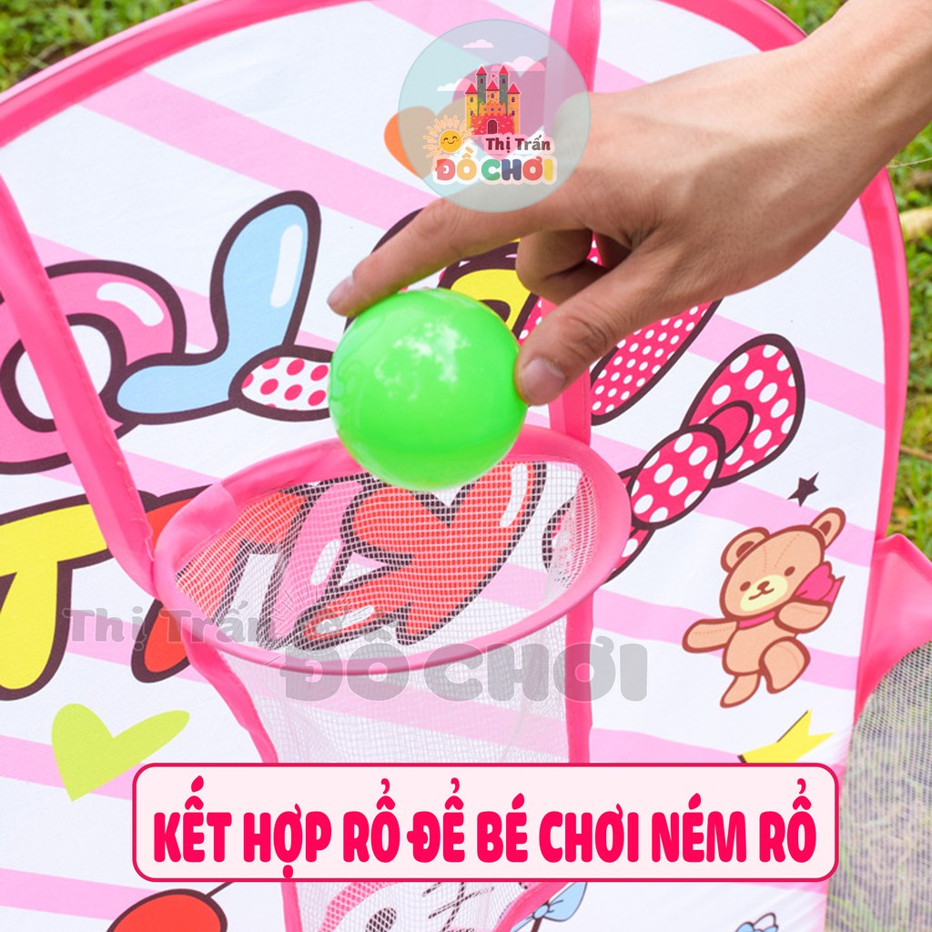 Nhà banh lều , quây bóng mẫu các nhân vật hoạt hình đáng yêu cho bé (không kèm banh)