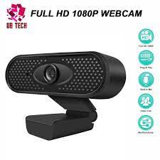 Webcam Full HD 1080P Cho Máy Tính, Camera Có Mic 1080p Cho Laptop Học Online Qua ZOOM, Trực Tuyến- Hội Họp Rõ Nét