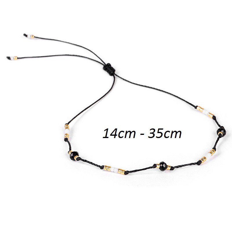 Vòng chân/ lắc chân handmade nữ/ Vòng chân hạt cườm Miuyki | BigBuy360 - bigbuy360.vn