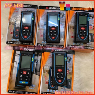 Thước đo laser 80m - SNDWAY SW-M80
