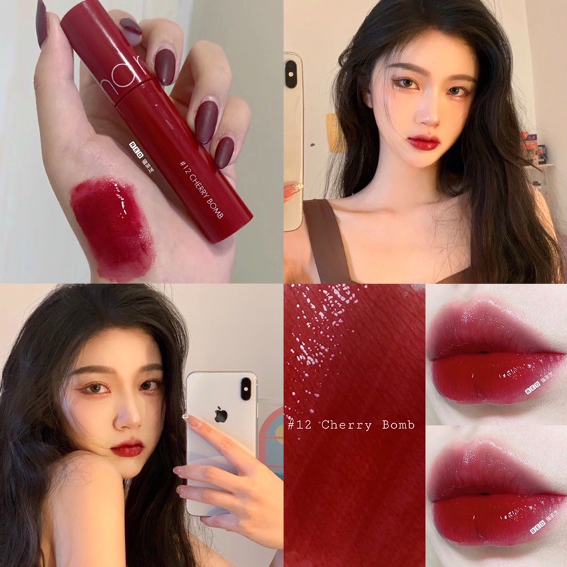 Son Romand Juicy Lasting Tint 12 Cherry Bomb