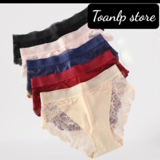 [Mã WASTUP giảm 10% tối đa 30K đơn 99K] Quần Lót Su Hoa Pha Ren Thái 8423 ( có size )