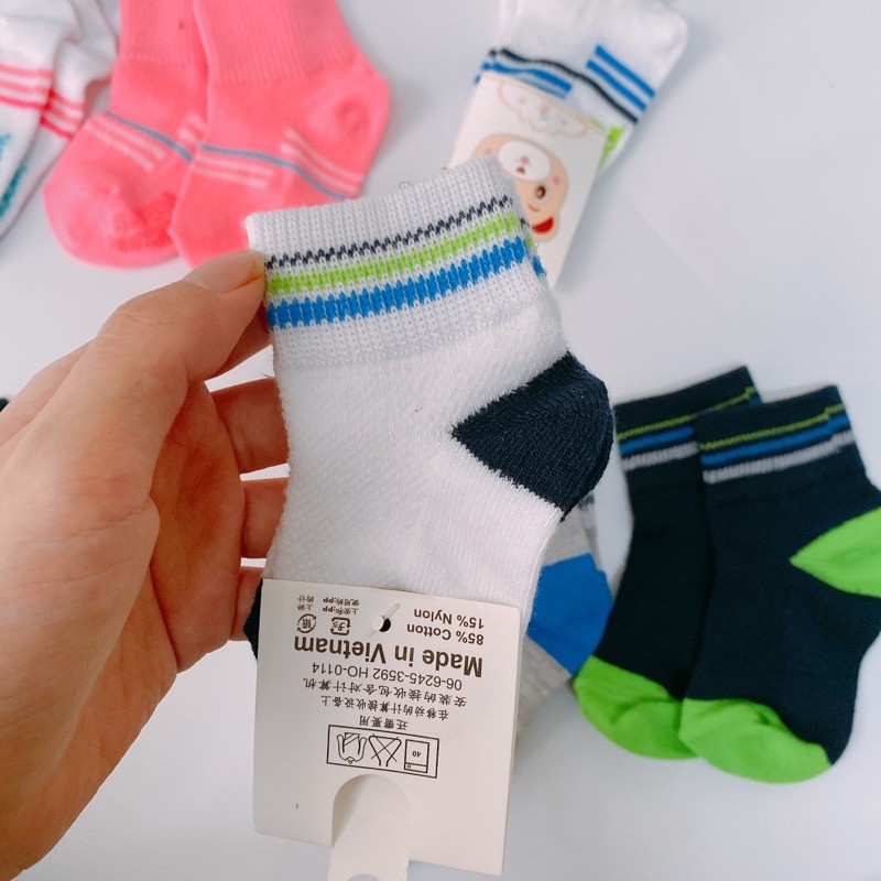 Set 5 đôi tất xuất bé trai/bé gái