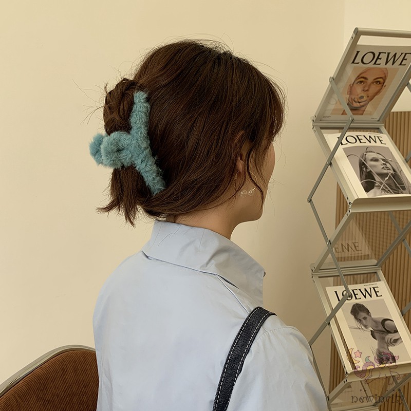 Kẹp Tóc Xinh Xắn Theo Phong Cách Mùa Đông Hàn Quốc
