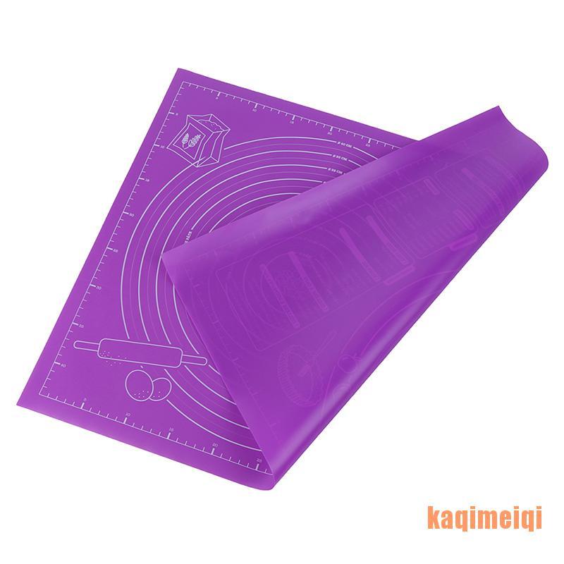 Thảm Nhào Bột Làm Bánh Từ Silicon Chống Dính 45x60cm