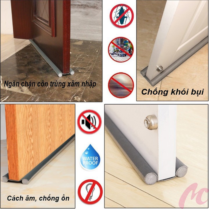 Miếng Nẹp Xốp Chặn Đáy Khe Cửa Tiện Ích_MC813