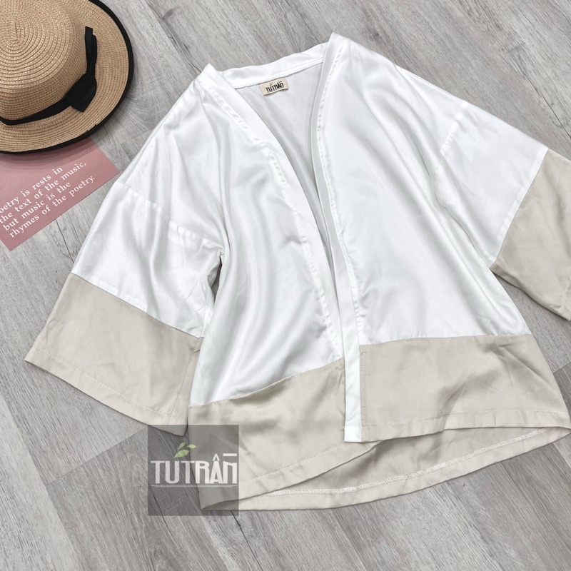 Áo Kimono Lanh HÀN Tutranshop
