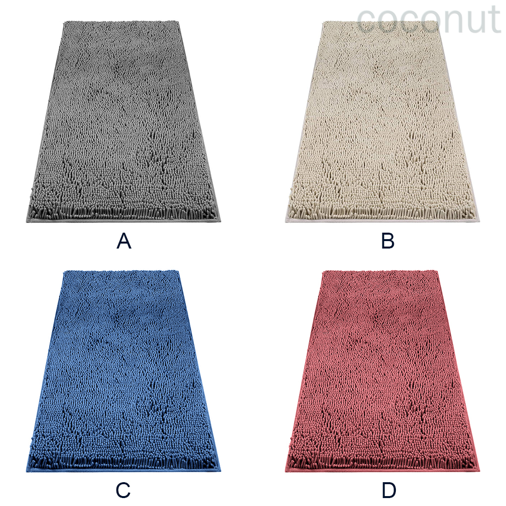 Thảm Chùi Chân Chống Trượt Màu Xám Đậm | BigBuy360 - bigbuy360.vn