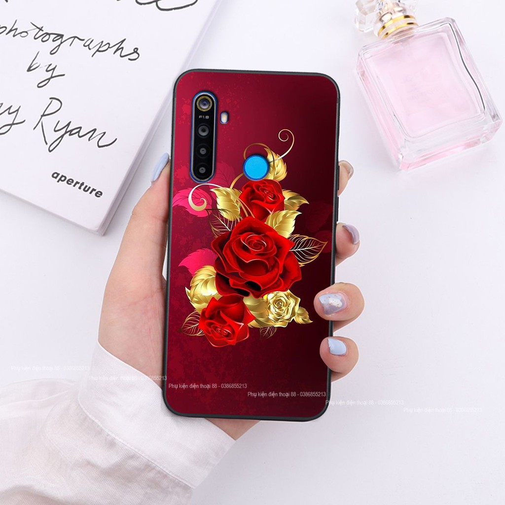 Ốp lưng Realme 5 PRO hình hình hoa, thiên nga, đẹp thời trang - CAO CẤP - SANG TRỌNG