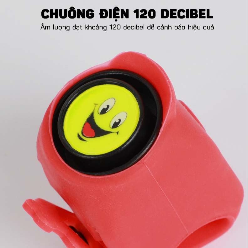 Chuông Xe Đạp Điện Còi 120dB Chống Mưa Gắn Tay Lái Xe Đạp WEST BIKING MARRYSTORE