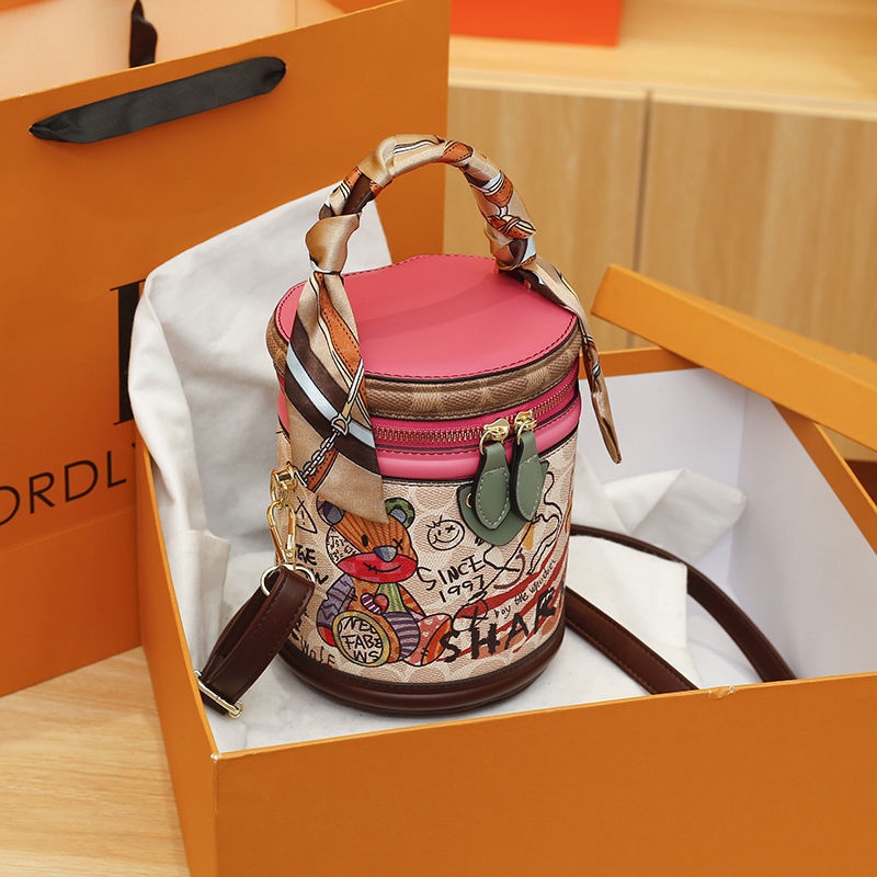 Túi Đeo Vai Hình Gấu Thời Trang Mùa Đông Cho Nữ 2022