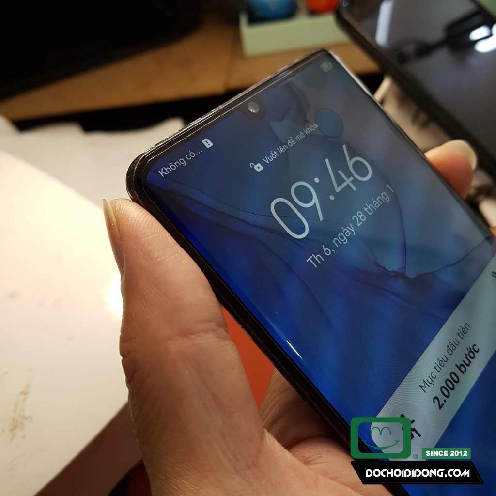 Miếng dán màn hình polime UV kháng khuẩn cao cấp dành cho Huawei P30 / P30 Pro